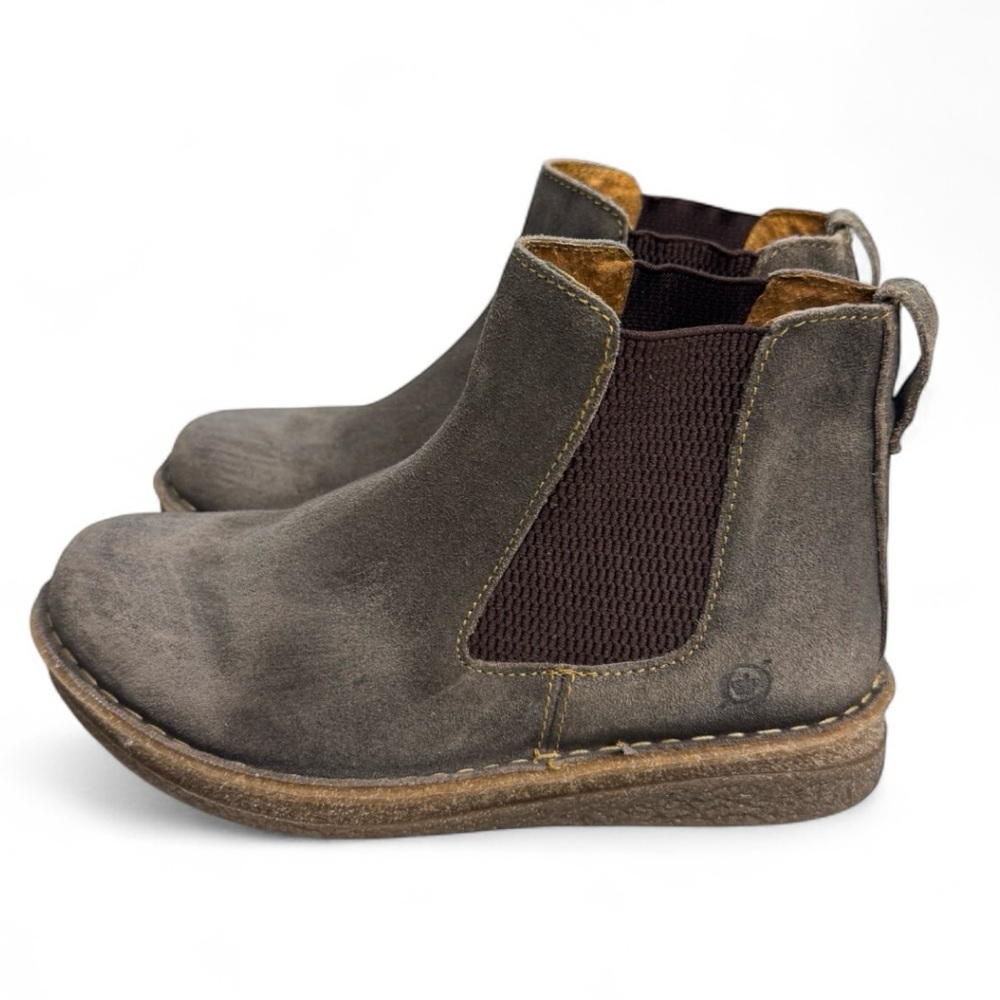 Born Brown Faline Women’s Boots Size 7/38 - Picture 3 of 7